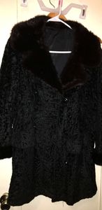 Winter evening coat